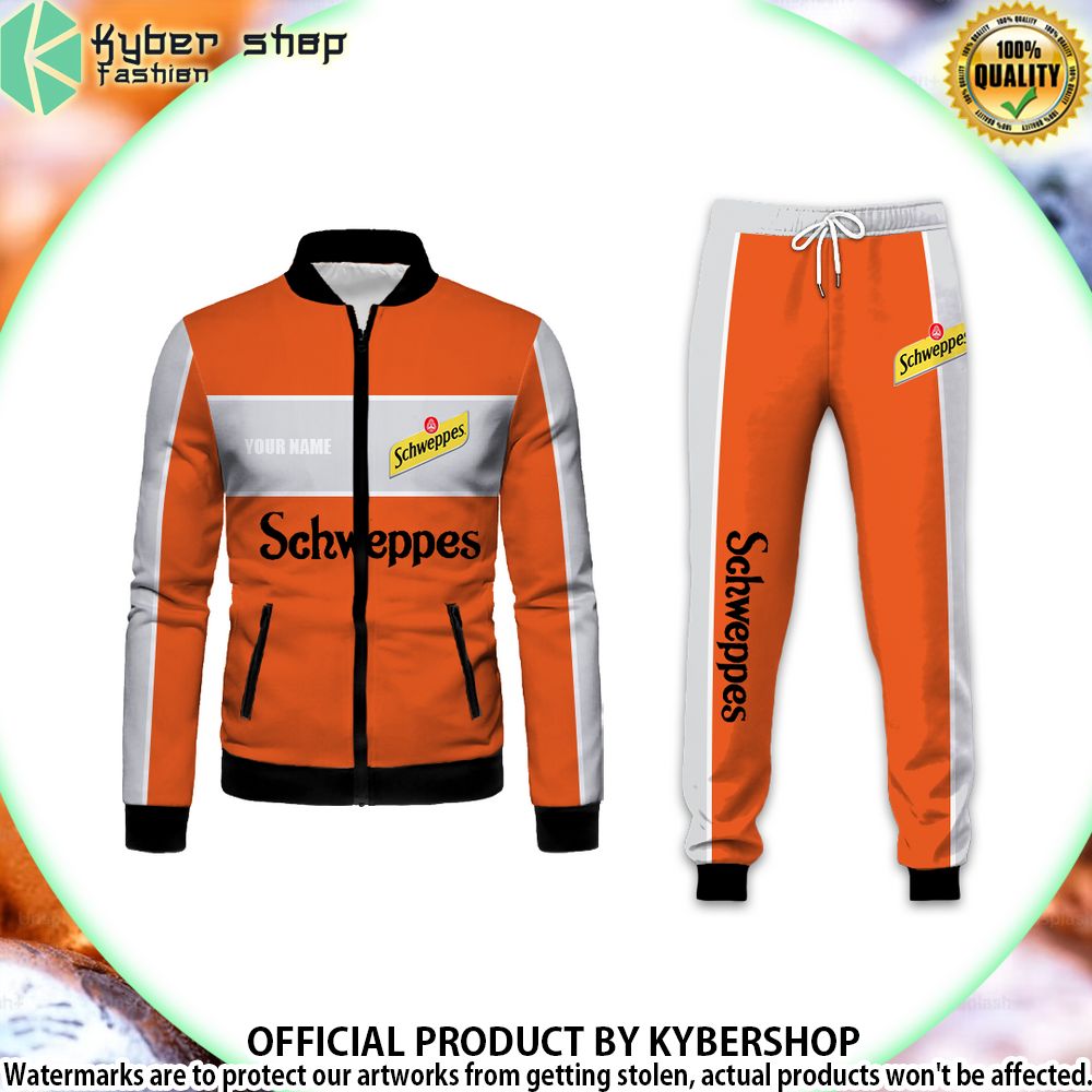 schweppes custom tracksuit jacket pant limited edition bbuoy