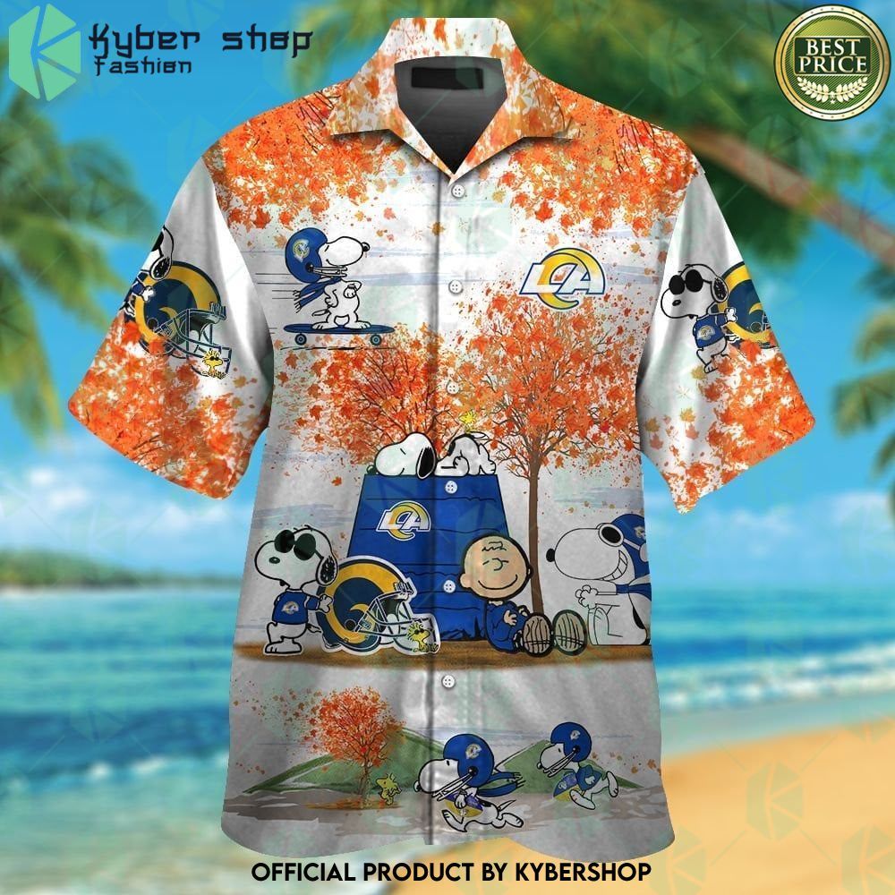 snoopy los angeles rams hawaiian shirt limited edition fliob